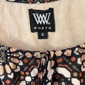 Worth cami/top; size 6